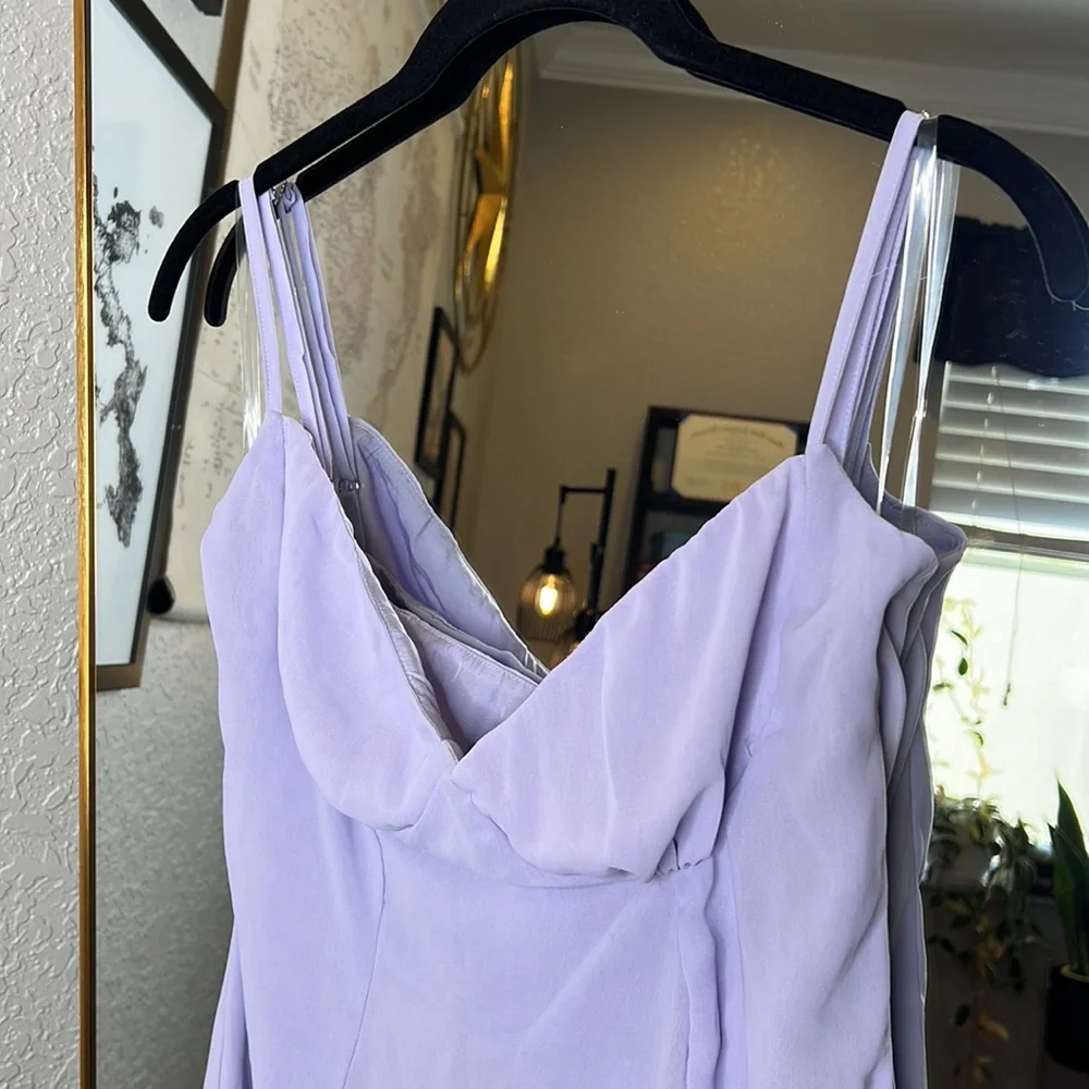 HOUSE OF CB 'Christiana' Lavender Mini Dress NWOT - Picture 6 of 6